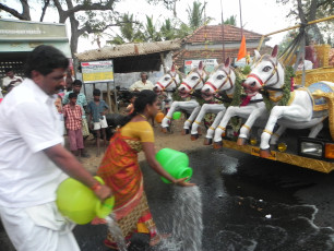 Vivekananda Ratha Yatra in Tamil Nadu (Sirumugai) On 14/04/2013