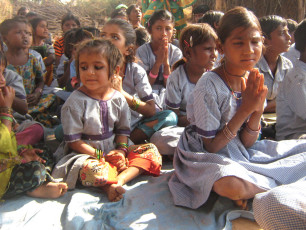 CHILDREN DURING PRAYERS