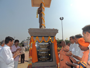 Installation of Swami Vivekananda Statues in Kadapa