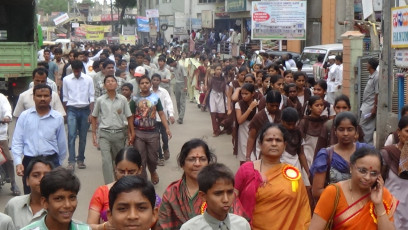 Vivekananda Ratha Yatra in Karnataka (Bijapur District)