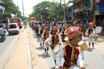 Vivekananda Ratha Yatra in Karnataka (Chikabalapur City)