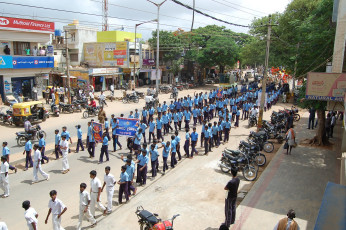 Vivekananda Ratha Yatra in Karnataka (Chikabalapur City)