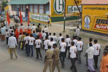 Vivekananda Ratha Yatra in Tamil Nadu (Tuticorin Dist 28.08.2013)