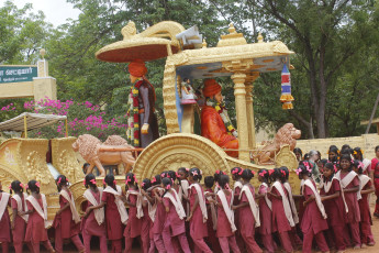 Vivekananda Ratha Yatra in Tamil Nadu (Sivagangai Dist 12.09.2013)