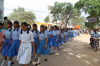 Vivekananda Ratha Yatra in Karnataka (Chikabalapur City)