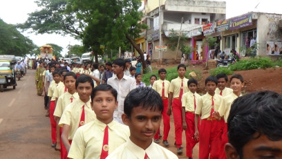 Vivekananda Ratha Yatra in Karnataka (Bidar District)