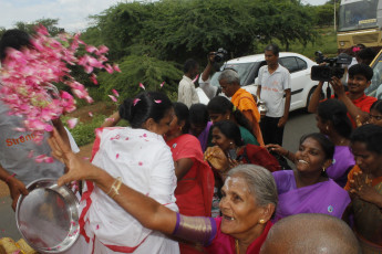 Vivekananda Ratha Yatra in Tamil Nadu (Sivagangai Dist 13.09.2013)