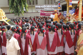 Vivekananda Ratha Yatra in Tamil Nadu (Virudhunagar Dist 15.08.2013)