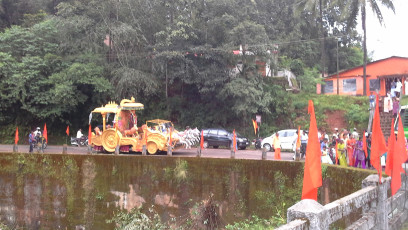 Vivekananda Ratha Yatra in Karnataka (Chikmagalur District)