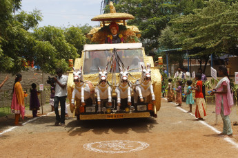 Vivekananda Ratha Yatra in Tamil Nadu (Sivagangai Dist 15.09.2013)