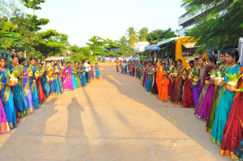 Vivekananda Ratha Yatra in Tamil Nadu (Tiruvarur Dist 02.10.2013)