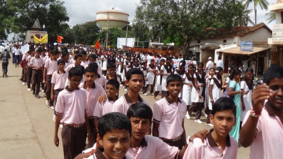 Vivekananda Ratha Yatra in Karnataka (Gadag District)