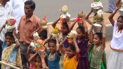 Vivekananda Ratha Yatra in Karnataka (Tumkur District)