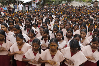 Vivekananda Ratha Yatra in Tamil Nadu (Virudhunagar Dist 14.08.2013)