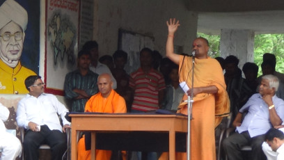 Vivekananda Ratha Yatra in Karnataka (Bijapur District)