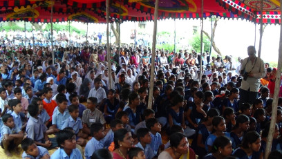 Vivekananda Ratha Yatra in Karnataka (Davanagere District)