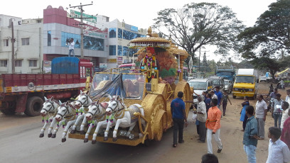 Vivekananda Ratha Yatra in Karnataka (Chikmagalur District)