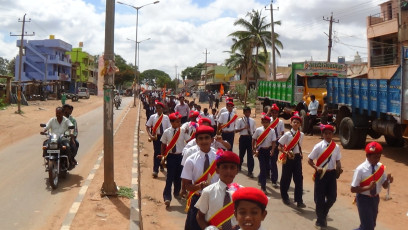 Vivekananda Ratha Yatra in Karnataka (Kolar District)