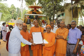 Vivekananda Ratha Yatra in Tamil Nadu (Tanjore Dist 28.09.2013)
