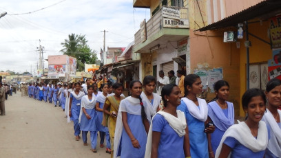Vivekananda Ratha Yatra in Karnataka (Kolar District)