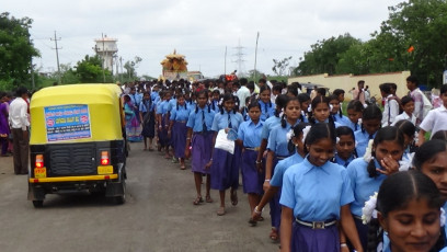 Vivekananda Ratha Yatra in Karnataka (Bijapur District)