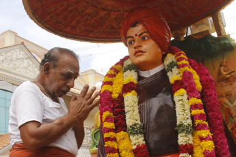 Vivekananda Ratha Yatra in Tamil Nadu (Tanjore Dist 29.09.2013)