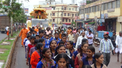 Vivekananda Ratha Yatra in Karnataka (Bidar District)