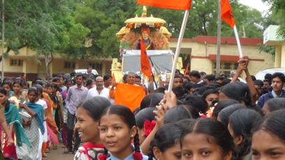 Vivekananda Ratha Yatra in Karnataka (Bijapur District)