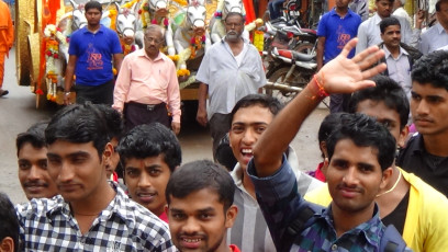 Vivekananda Ratha Yatra in Karnataka (Dharwad District)