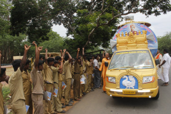 Vivekananda Ratha Yatra in Tamil Nadu (Sivagangai Dist 13.09.2013)