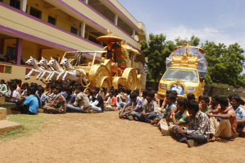 Vivekananda Ratha Yatra in Tamil Nadu (Sivagangai Dist 15.09.2013)