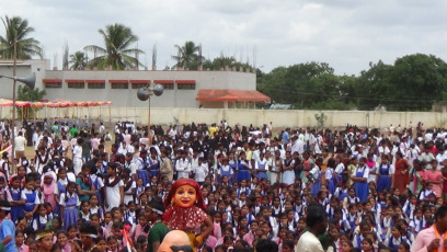Vivekananda Ratha Yatra in Karnataka (Gadag District)