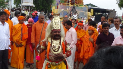 Vivekananda Ratha Yatra in Karnataka (Davanagere District)