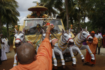 Vivekananda Ratha Yatra in Tamil Nadu (Sivagangai Dist 13.09.2013)