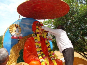 Vivekananda Ratha Yatra in Tamil Nadu (Sivagangai Dist 11.09.2013)