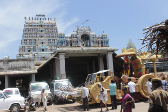 Vivekananda Ratha Yatra in Tamil Nadu (Pudukottai Dist 21.09.2013)