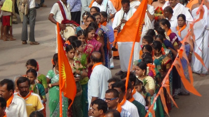 Vivekananda Ratha Yatra in Karnataka (Chikabalapur City)