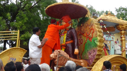 Vivekananda Ratha Yatra in Karnataka (Gadag District)