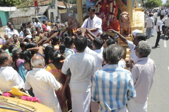 Vivekananda Ratha Yatra in Tamil Nadu (Tanjore Dist 30.09.2013)