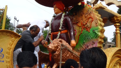 Vivekananda Ratha Yatra in Karnataka (Bidar District)