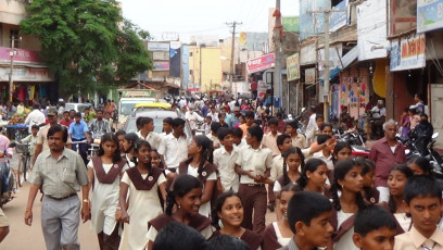 Vivekananda Ratha Yatra in Karnataka (Koppal District)