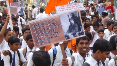 Vivekananda Ratha Yatra in Karnataka (Yadgir District)