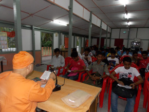 SGVEP- B Type Youth attending the class at Study Circle- Sw. Vaikunthanan da taking the class (3