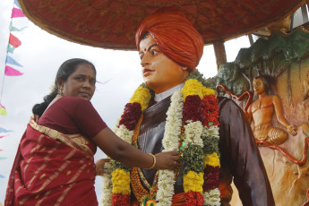 Vivekananda Ratha Yatra in Tamil Nadu (Pudukottai Dist 20.09.2013)