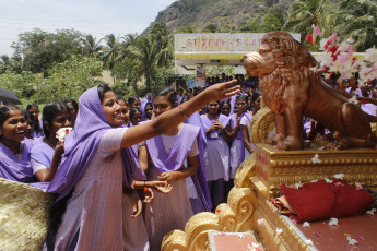 Vivekananda Ratha Yatra in Tamil Nadu (Kanyakumari Dist 26.08.2013)