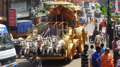 Vivekananda Ratha Yatra in Karnataka (Hassan District)