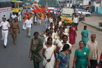 Vivekananda Ratha Yatra in Tamil Nadu (Puducherry Dist 26.10.2013)