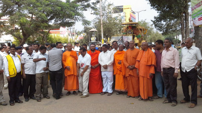 Vivekananda Ratha Yatra in Karnataka (Hassan District)