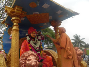 Vivekananda Ratha Yatra in Tamil Nadu (Karamadai ) On 15.04.2013