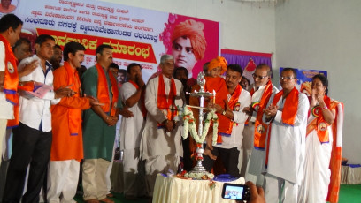Vivekananda Ratha Yatra in Karnataka (Raichur District)